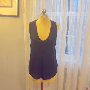 NWT! We The Free by Free People, Black scoop-neck tank. Size M